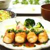 甘辛たれが食欲をそそる☆豆腐の肉巻き照り焼き☆