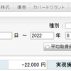 【デイトレ】2022年6月3日（金）+24,300円