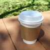 公園でコーヒー