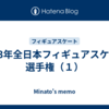 2023年全日本フィギュアスケート選手権（１）