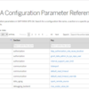 HANA 2 SPS04~コンフィグレーションパラメータリファレンス：インデックスが便利だ。