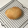 豆乳パン、チャーハンとレンズ豆のスープと人参サラダ