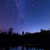 乗鞍高原の星景