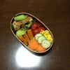 今週のミニタッパー弁当と曲げわっぱ弁当と、力仕事。