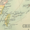 1890年英国の地図　尖閣諸島（Tiayusu　Hoapin）を宮古島諸島（Majico Sima Is）としている