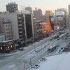 零下の路上で