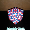 ルービックキューブで模様を作りました！　Rubik's Cube art design