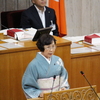 ２１日、阿部県議が任期最後の代表質問。安倍政権に対峙し県民生活守れと知事に迫る。国保税子どもの均等割廃止は１０億円でできる。