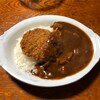 今夜はメンチカツカレー