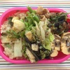 2015/04/23の弁当  丹波直送・春の味弁当（緑と茶色）