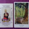 ペンタクルスの4のカード【The Herbcrafter's Tarotとライダーウェイト版を比べてみた】