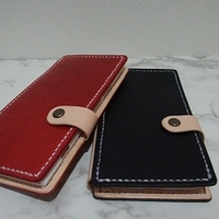 レザークラフト 初心者が手帳型スマホケースを自作してみた 八方趣味人
