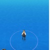 画像有　ポケモンGO　フリーズ　海の上に立ってるんだけどｗメンテ早くしろ　サバ重過ぎんだろ！！