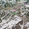 Google Earthで日本二百名山 / 奥大日岳 / 金剛堂山 / 位山 / 大日ヶ岳 / 笈ヶ岳