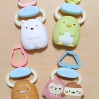 すみっコぐらしハッピーセットのおもちゃ バッグチャーム全4種を開封レポ！識別番号まとめ