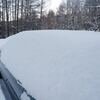 八ヶ岳西麓原村（６）　雪が降った翌日の雪遊び、籠り続けて炒飯