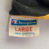 1795 ほぼ未使用② 黒×黄 チャンピオン リバーシブルT バータグ中期タイプ 70's Champion blue bar tag black yellow 
