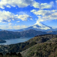 大観山からの富士山。