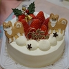 柴犬クリスマスケーキ