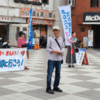 新小岩駅で合同宣伝