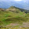 スイス旅：メンリッヘンからのハイキングにて