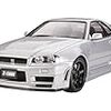 タミヤ 1/24 NISMO R34 GT-R Z-tune、タミヤ 1/35 チャレンジャー２ エッチングパーツ、アドラーズネスト 1/35 １０式戦車前照灯レンズ、コトブキヤ フレームアーキテクト モデラーズエディション