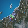 夜だるま地震速報、最大震度３、長野県北部