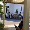 手作り日除けブース２台目設置
