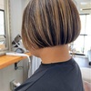 【エイジングヘア】ハイライトミックスのコントラストカラー