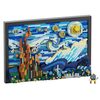 組み立てるアート！LULUFUN 星月夜ゴッホブロックで、日常に「名画」という名の輝きを