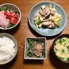 鶏もも肉と竹の子の黒胡椒炒め