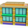 【ポケモン3Dモデル】ヤマブキシティの民家4つ目のモデルが完成しました