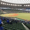 所沢は寒かった。(メットライフドーム観戦記)