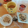 １日目の昼食:玄米おにぎり