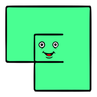 カタカナのタ・チ・ツ・テ・ト のイラスト