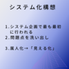 システム化構想プロセスとは？