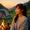 🌅 キャンプ女子の朝時間｜自然の中で整う贅沢モーニング
