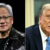 エヌビディアCEOとトランプ氏の会談