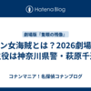 コナン女海賊とは？2026劇場版の主役は神奈川県警・萩原千速