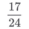 2^n+1を割り切る素数の密度は17/24