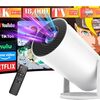 【PliPlaプロジェクター正直レビュー】テレビはもういらない？！4K対応＆Android TVでリビングがあなただけの映画館に大変身！