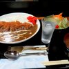 加茂市「笹ずし」の豚カツカレー