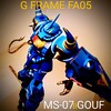 G FRAME FA 05,MS-07B GOFU 完成。