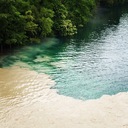 湖のほとり