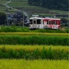 農村景観日本一！もある明智鉄道の撮影