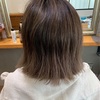 毛先のブリーチ追加で【ミントグリーン】のグラデーションカラー