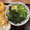 わかめうどん(丸亀製麺)
