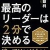 PDCA日記 / Diary Vol. 1,455「決める力4つのルール」/ "4 Rules to Decide"