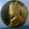 イギリス1937年ジョージ6世戴冠記念ゴールドメダルMS63