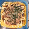 【日記】体調不良でも作れた、インスタで見た豆腐と卵のレンジお好み焼き